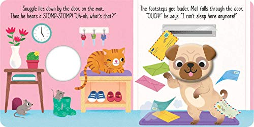 Snuggle Pug: Finger Puppet Board Book