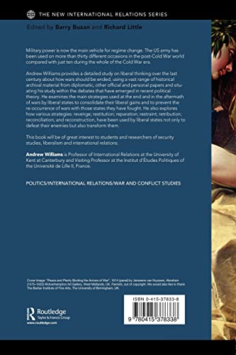 Liberalism and War: The Victors and the Vanquished (New International Relations)