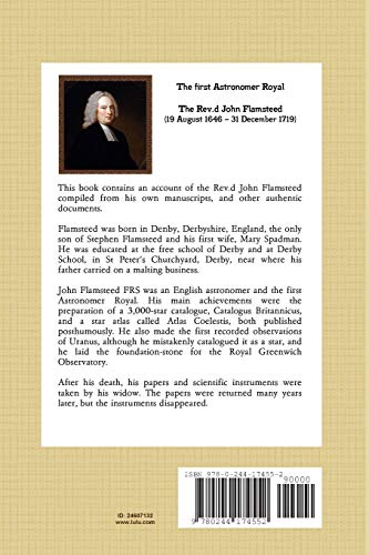 An Account of the Rev.d John Flamsteed 1835