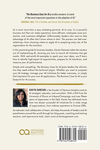 The Business Case for AI: A Leader's Guide to AI Strategies, Best Practices & Real-World Applications
