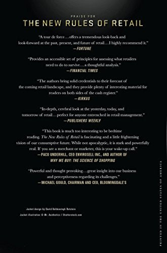 The New Rules of Retail: Competing in the World's Toughest Marketplace — back cover