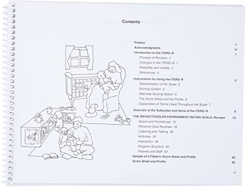Infant/Toddler Environment Rating Scale (ITERS-R): Revised Edition