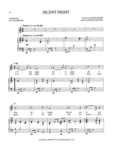 Christmas for Solo Singers: Medium High Voice, Book & Online Audio