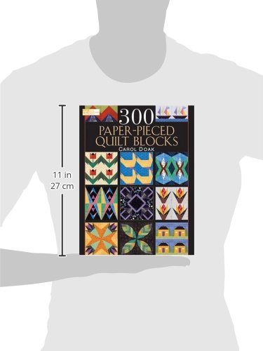 300 Paper-Pieced Quilt Blocks (Book & CD) by Carol Doak