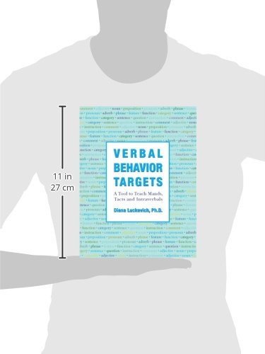 Verbal Behavior Targets: A Tool to Teach Mands, Tacts and Intraverbals