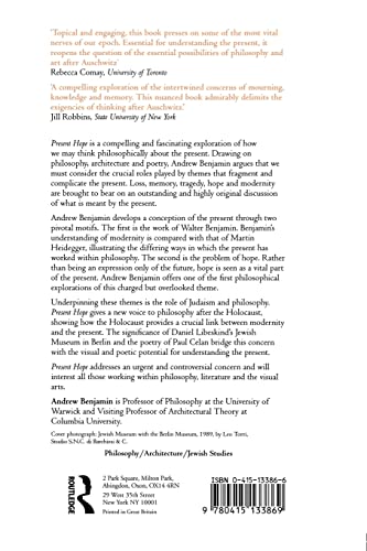 Present Hope: Philosophy, Architecture, Judaism (Pathology)