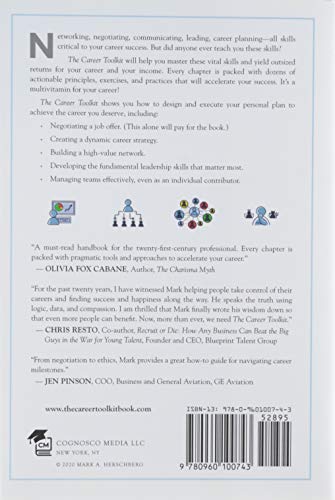 The Career Toolkit — back cover