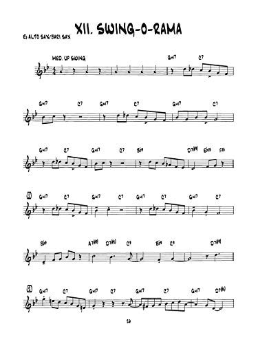 15 Easy Jazz, Blues & Funk Etudes: E-Flat Instruments (Instrumental Series)