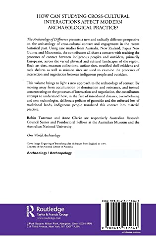 The Archaeology of Difference: Negotiating Cross-Cultural Engagements in Oceania (One World Archaeology)