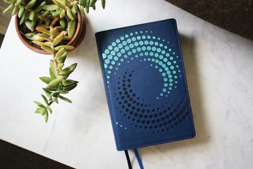 NIrV, Clear Focus Bible, Leathersoft, Navy: Read more of the Bible with better focus using the Bionic Reading Method