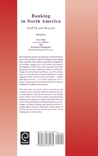 Banking in North America: NAFTA and Beyond (Series in International Business and Economics, 12)