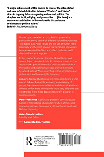 Debating Human Rights (Asia's Transformations)