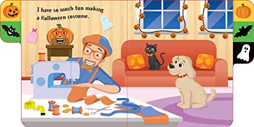 Blippi: Happy Halloween (Board Books with Tabs)
