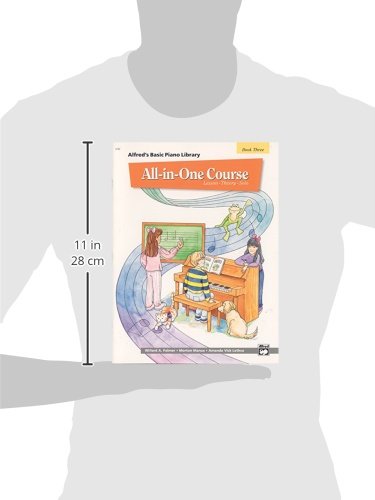All-in-One Course for Children: Lesson, Theory, Solo, Book 3 (Alfred's Basic Piano Library)