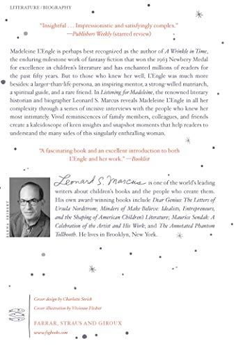 Listening for Madeleine: A Portrait of Madeleine L'Engle in Many Voices