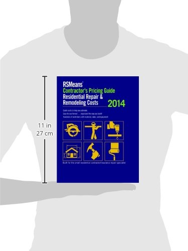 RSMeans Contractor's Pricing Guide: Residential Repair & Remodeling 2014 — back cover