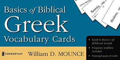 Basics of Biblical Greek Vocabulary Cards (The Zondervan Vocabulary Builder Series)