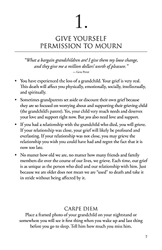 Healing a Grandparent's Grieving Heart: 100 Practical Ideas After Your Grandchild Dies (The 100 Ideas Series)
