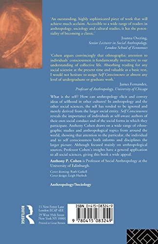 Self Consciousness: An Alternative Anthropology of Identity