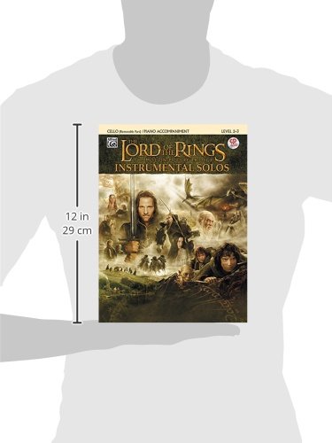 The Lord of the Rings Instrumental Solos for Strings: Cello (with Piano Acc.), Book & CD (Pop Instrumental Solo Series)