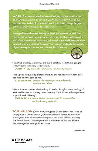 Work Matters: Connecting Sunday Worship to Monday Work