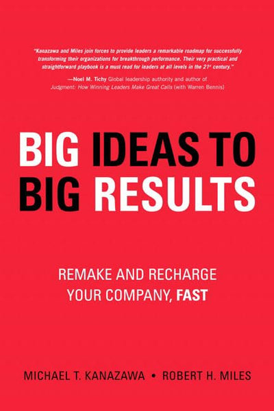 Big Ideas to Big Results: Remake and Recharge Your Company, Fast