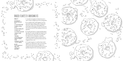 A Cozy Coloring Cookbook: 40 Simple Recipes to Cook, Eat & Color