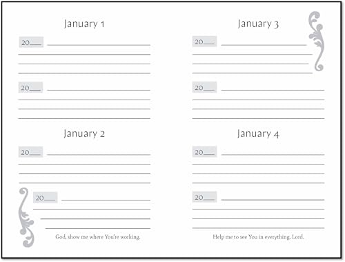 One Verse a Day (Prayer Journal): A Two-Year Memory Book of What God is Doing in Your Life