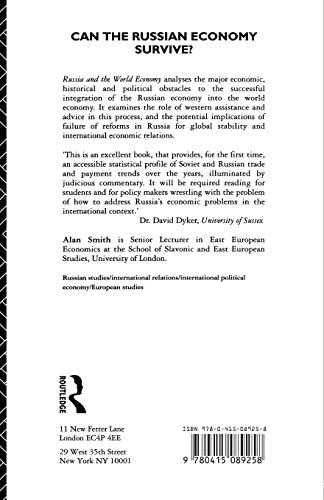Russia and the World Economy: Problems of Integration