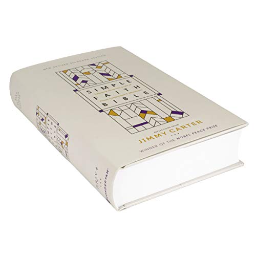 NRSV, Simple Faith Bible, Hardcover, Comfort Print: Following Jesus into a Life of Peace, Compassion, and Wholeness