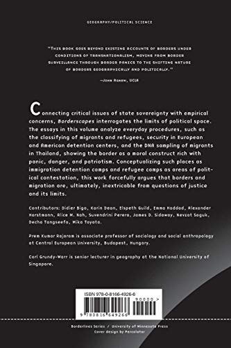 Borderscapes: Hidden Geographies and Politics at Territorys Edge (Volume 29) (Barrows Lectures) — back cover