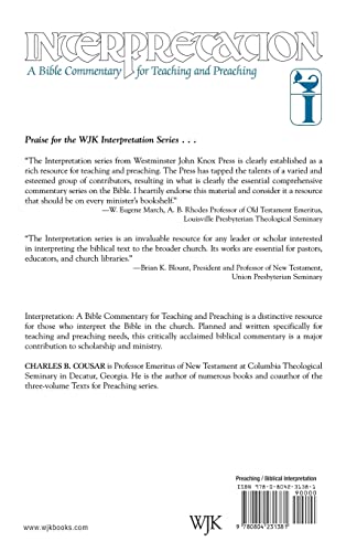 Galatians (Interpretation: A Bible Commentary for Teaching & Preaching) (Interpretation: A Bible Commentary for Teaching and Preaching)
