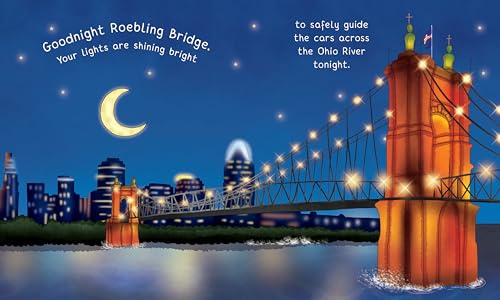 Night-Night Cincinnati: A Sweet Goodnight Board Book for Kids and Toddlers