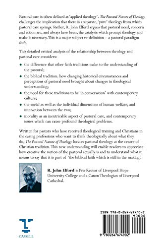 The Pastoral Nature of Theology: An Upholding Presence