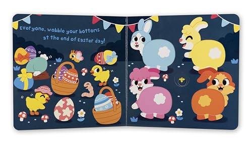 Bunny's Wobbly Bottom: (An Interactive Slider Book - A Perfect Easter Basket Stuffer for Babies & Toddlers)