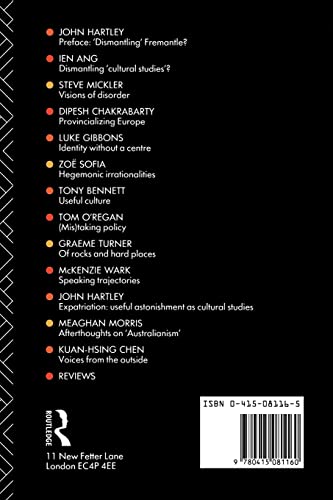 Cultural Studies: Volume 6, Issue 3