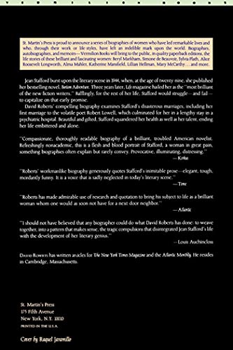 Jean Stafford: The Life of a Writer (Vermilion Books)