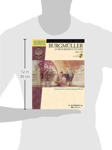Burgmuller - 25 Progressive Studies, Opus 100 Book/Online Audio (Schirmer's Library of Musical Classics)