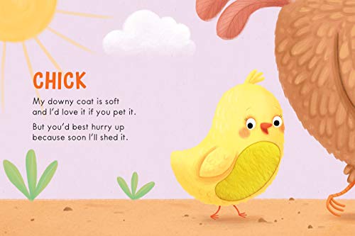 Baby Animals: A Touch and Feel Book - Childrens Board Book - Educational