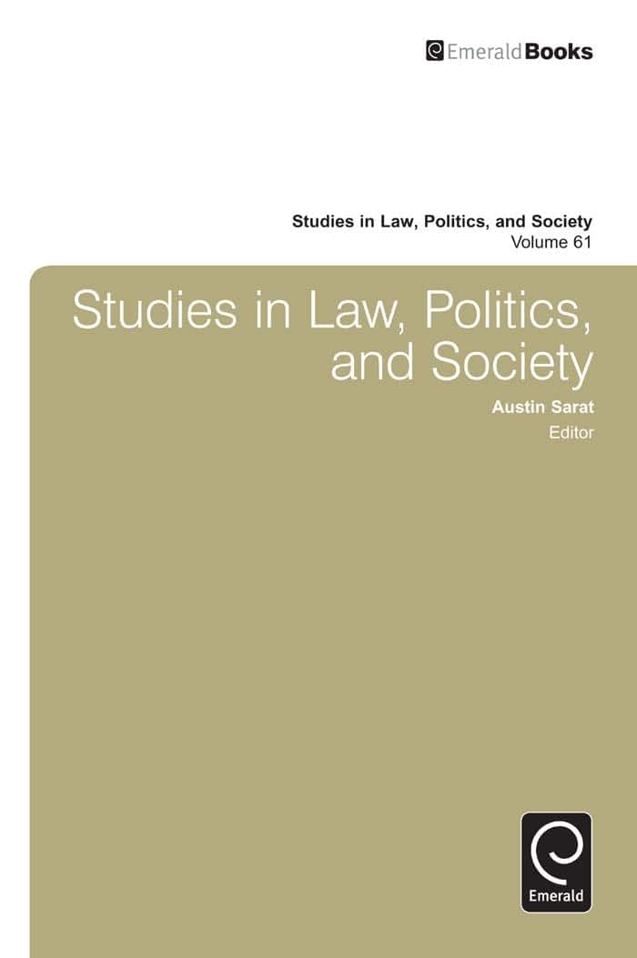Studies in Law, Politics, and Society (Studies in Law, Politics, and Society, 61)