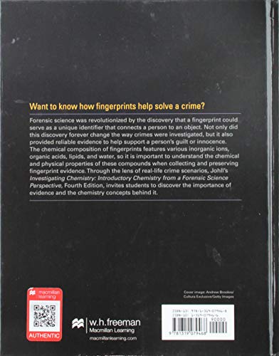 Investigating Chemistry: Introductory Chemistry From A Forensic Science Perspective