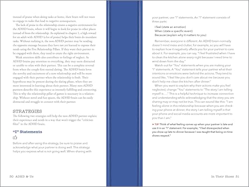 ADHD & Us: A Couple's Guide to Loving and Living With Adult ADHD — back cover