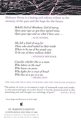 Holocaust Poetry