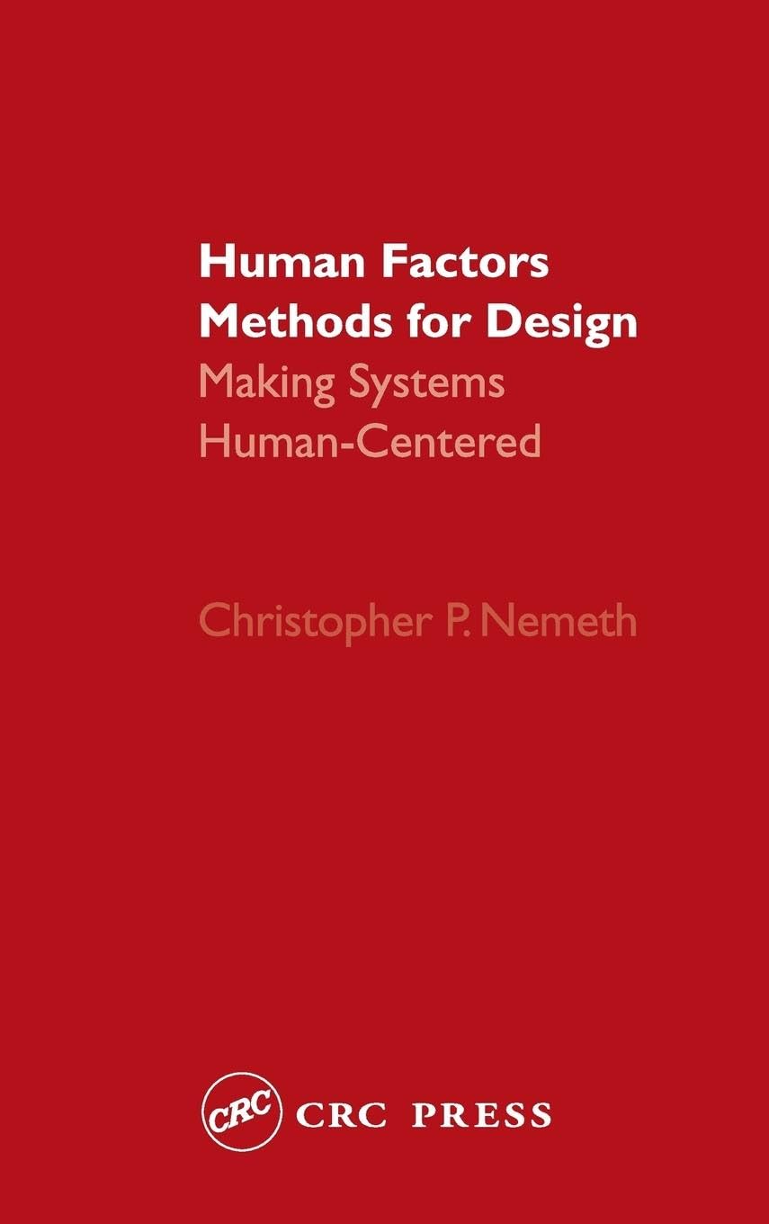 Human Factors Methods for Design