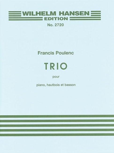 Trio for Piano, Oboe and Bassoon (Wilhelm Hanswn Edition Nr)