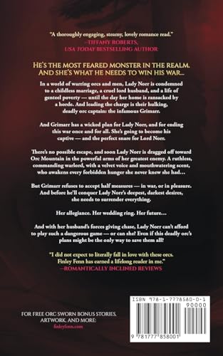 The Lady and the Orc: A Monster Fantasy Romance (Orc Sworn)