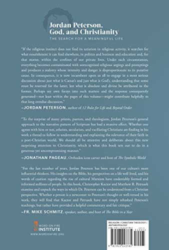 Jordan Peterson, God, and Christianity: The Search for a Meaningful Life