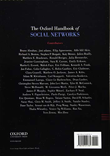 The Oxford Handbook of Social Networks (Oxford Handbooks)
