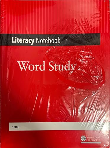 Literacy Notebook ,Writing About Reading, Word Study 16 PK