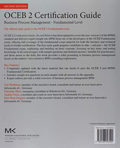 OCEB 2 Certification Guide: Business Process Management - Fundamental Level